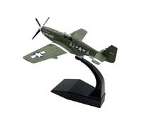 1:72 para La Famosa Simulación del Mustang P51B De La Segunda Guerra Mundial Modelo De Caza De Aleación Producto Terminado De Colección