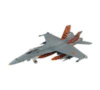 1 72 para La Fuerza Aérea Española EF-18A NATO Tiger Meet 2016 Avión Ataque Metal Modelo Militar Decoración Exhibición Kit de Juego de Pasatiempo