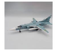 1 72 para SU-24M SU24 Modelo De Combate Fuerza Aérea Ucraniana Réplica Estática Avión Decoración Regalo Kit de Juego de Pasatiempo