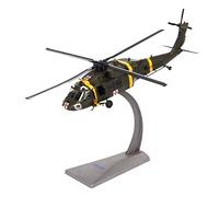 1:72 para UH-60 Black Hawk Medium para helicóptero aleación Modelo aeronave Kit Juego pasatiempo
