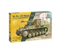 ITALERI 7061 1/72 Sd.kfz. 124 Avispa Blanco 10,5cm Chaqueta Feldhaubitze
