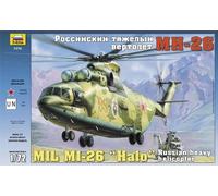 Mil Mi-26" Halo" Russian Heavy Helicóptero 1:72 Plástico Modelo Kit Zvezda