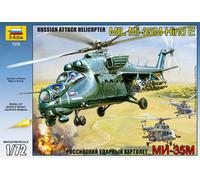 1:72 Zvezda Mil Mi-35 Kit Z7276 Modellino