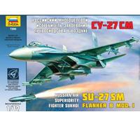 1:72 Zvezda Su-27sm Kit Z7295 Modellino