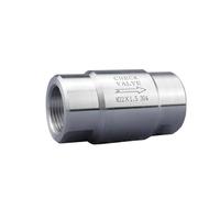 1/8 "1/4" 1/2 "3/4" 1 "304 válvulas unidireccionales sin retorno válvula de retención de alta presión(1")