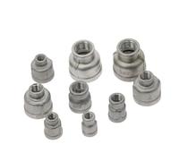 1/8 "1/4" 3/8 "1/2" 3/4 "1" 1-1/4 "1-1/2" BSP reductor de hilo femenino a hembra adaptador de conector de montaje de tubería de acero inoxidable 304(DN20 to DN15)