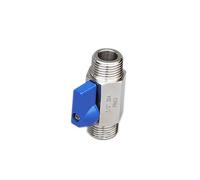 1/8" 1/4" 3/8" 1/2" 3/4" 2 Way Mini Male Thread Ball Valv 304 Stainless Steel Corrosion Resistant Ball Valve 63 Bar(3/4")