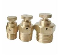 1/8" 1/4" 3/8" 1/2" BSP M8 M10 M12 Male Manual Exhaust valve Air Release Valve Vent Valve PN 1.6 Mpa for Heating(M12x1.75)