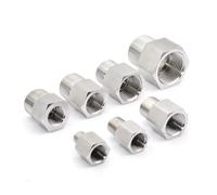 1/8 "BSPP hembra M5 M6 M8 M10 M12 M14 M16 M18 M20 1/8" 1/4 "3/8" 1/2 "BSP NPT macho 304 buje de alta presión for manómetro(F BSPP1I8-M M5x0.8)