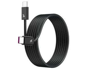 1.8 metros Cable USB C Carga rápida para Honor Magic8 Pro Magic 7 400 Pro 7 Lite 400 Smart 5G X9d x8d Pad X9a X8a X7d, 7A Nylon Cargador USB Tipo C Carga Rápida para iPhone 17 16e air 15 plus Pixel10