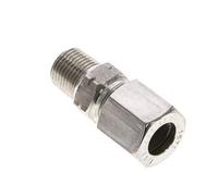 1/8'' NPT Macho x 8LL Anillo de corte recto de acero inoxidable 100 Bar DIN 2353