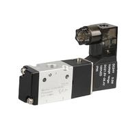 1/8" Solenoid Valve 3 Way Pneumatic Air Control Electric Gas Magnetic Alumium Body 3V110-06 12V(4MM,DC12V)