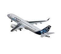 1 80 Apto para Prototipo Avión Airbus A320 Modelo Aleación Fundida Presión Coleccionable Regalo Recuerdo Juego de Pasatiempos en Miniatura(Upgrade Models (with Lights))