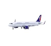 1 80 para Planos Modelo A320 Neo Macau Airlana Aerplane Escala LED Light & Wheel Landing Gear Recolectado por Aviation(No loght)
