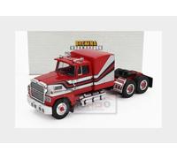 1:87 BREKINA PLAST Ford Usa 9000 Tractor Truck 3-Assi 1986 Red Silver BRE85875