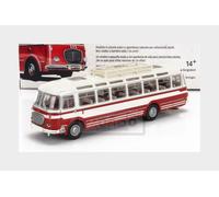 1:87 BREKINA PLAST Skoda 706 Rto Lux Autobus 1958 Red White BRE58237