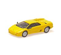Minichamps 870103220 1:87 1994 Lamborghini Diabolo-Yellow - Coche Coleccionable en Miniatura