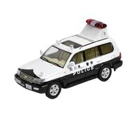 1:87 para Cool Cruiser Coche De Policía Camión Bomberos Vehículo De Patrulla De Carreteras Coche Juguete Metálico Modelo(White)