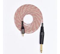 1.8m Tattoo Power Cable, Semi-Transparent Sheath Pure Copper RCA Cable, Lightweight Tattoo Outline Cable