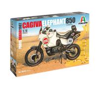 1:9 Italeri Cagiva Elephant 850 Paris-Dakar 1987 Moto Bike Kit IT4643 Modellino