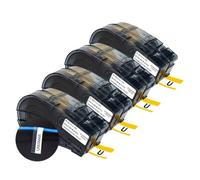 1 a 20 etiquetas autolaminadas M21-750-427 de 0.75 pulgadas compatibles con impresora de etiquetas portátil BMP21 Plus, funciona con Brady M21 750 427 (4 unidades)