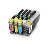 1 a 5 Cartuchos de Tinta compatibles LC-424 estándar for impresoras Brother DCP-J1200DW, J1200W y J1200WE (Tinta de Color).(LC424-1set)