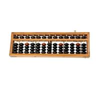 1 ábaco de 13 columnas seguro para niños: herramienta de aprendizaje de matemáticas para niños, aula y uso doméstico, ábaco ligero para estudio después de la escuela