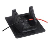1 abrazadera de estación de soldadura, soporte de soldadura, soporte alternativo a la abrazadera de soldadura y tercera mano, adecuado para cables de varios tamaños
