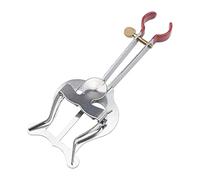 1 abrazadera de lira para trompeta de Yootones para partituras, soporte de instrumento compatible con accesorios de instrumentos musicales de trompeta (plateado)