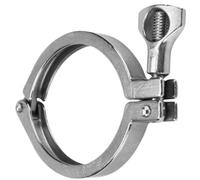 1 abrazadera triple de alta resistencia, accesorios de tubo sanitario de acero inoxidable 304 con tuerca de mariposa for conexiones seguras(8")