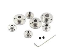 1 Acoplamiento De Brida Rígida De 3 A 12 Mm. | Conector de soporte del acoplador del eje guía del motor(7mm)