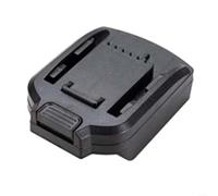 1 adaptador convertidor de batería para 18 V BL1830 a 20 V 6 pines Li-ion, accesorio de cargador de batería para el hogar, bricolaje, taller, carcasa de plástico negro (C)