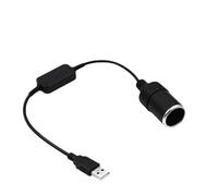 1 adaptador convertidor USB de 5 V y 2 A a 12 V macho a hembra, accesorios electrónicos for coche.