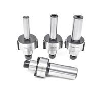 1 adaptador de fresa facial MT2 MT3 MT4 R8 FMB22 FMB27 BT30 NT30 ISO30 Arbor Shell Mill Tool Holder Barra de tracción CNC Máquinas Herramientas Spring Collet Chuck Holder (R8-FMB22-M12)