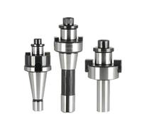 1 adaptador de fresa frontal MT2 MT3 MT4 FMB22 R8 FMB27 FMB32 FMB40 NT30 NT40 C20, portaherramientas de fresa de carcasa de mandril for máquinas herramientas CNC(NT30-FMB32)