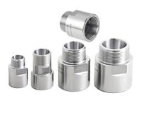 1 adaptador de junta de transición ER11, ER16, ER20, ER25 y ER32 for cabezal de transferencia, husillo de máquina, manguito reductor, piezas de conexión, tuercas.(ER16 turn ER16)