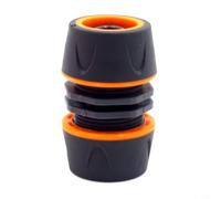 1 adaptador de manguera de jardín de PVC de 12 mm, conector de flujo de agua de plástico, junta de goma a prueba de fugas, fácil de instalar, para riego, lavado de coches, limpieza del hogar, 61 x 35