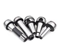 1 adaptador para portabrocas F1, soporte de cabezal de mandrinado, MT4, NT30, BT30, BT40, NT40, R8, MT2, MT3, C25, C20, herramienta para torno (R8-F1 pulgada (7-16))