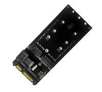 1 adaptador SATA de 22 pines SFF-8643 a kits NGFF M-Key a SlimlineSAS NVME PCIe HDDs SATAs HDDs adaptador para placa base accesorios de conexión de computadora