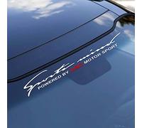 1 adhesivo WRC para parabrisas delantero y trasero de coche para Audi A3 A4 B8 B6 B7 Opel Astra Ford Focus 2 3 1 BMW E46 E90 E60 E39 F30 Toyota Peugeot