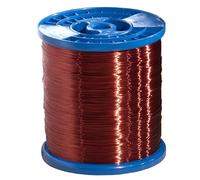 1 alambre de cobre esmaltado resistente a altas temperaturas, sin oxígeno, 1 kg, for electrónica, proyectos de bricolaje y experimentos(D0.1mm)