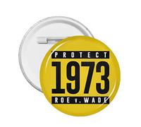 1 alfiler de botón Pro Abortion Right Pro Choice compatible con 1973 Roe V. Wade, insignia redonda para mantener el aborto seguro, círculo legal, alfileres de pecho, mi cuerpo, mi útero, mi elección,
