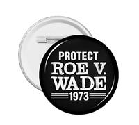1 alfiler de botón Pro Abortion Right Pro Choice compatible con 1973 Roe V. Wade, insignia redonda para mantener el aborto seguro, círculo legal, alfileres de pecho, mi cuerpo, mi útero, mi elección,