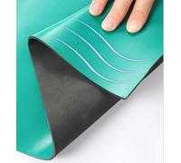 1 alfombrilla antiestática ESD - Ruta de reparación de soldadura de silicona de 2/3 mm de grosor para equipos electrónicos y equipos (2mm-2x13.1ft)