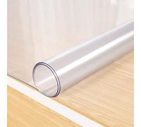 1 alfombrilla de escritorio esmerilada de PVC, alfombrilla de ratón de doble cara, almohadilla de escritorio antiestática y de choque, 70 x 50 cm, alfombrilla de escritura para oficina de