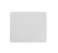 1 alfombrilla de mouse blanca para transferencia de sublimación, impresión de prensa de calor, manualidades, alfombrillas de mouse y reposamuñecas, piezas rectangulares en blanco, piezas de prensa de