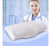 1 almohada viscoelástica con forma de mariposa para dormir.