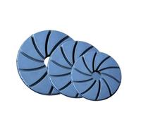 1 almohadilla de pulido con cierre de caracol de 4 "/5"/6 ", grano 50-3000 | Edge Grinding Wheel for Marble/Concrete(50,1 PC_5 INCHES)