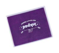 1 almohadilla de tinta a base de aceite, lavable, para manualidades, sellos de colores surtidos para diario, álbumes de recortes, color tradicional a base de aceite