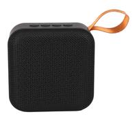 1 altavoz Bluetooth portátil inalámbrico de red tejida, color negro